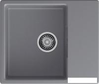 Кухонная мойка GranFest QUARZ GF-UR-658L (темно-серый)