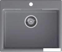 Кухонная мойка GranFest QUARZ GF-UR-658 (темно-серый)