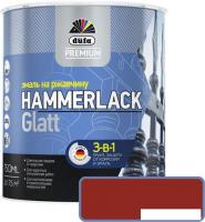 Эмаль Dufa Hammerlack на ржавчину гладкая RAL3005 (750 мл, винно-красный)