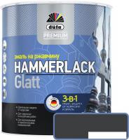 Эмаль Dufa Hammerlack на ржавчину гладкая RAL7024 (750 мл, графитово-серый)