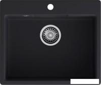 Кухонная мойка GranFest QUARZ GF-UR-658 (черный)