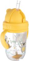 Поильник Canpol babies Exotic Animals 56/606 (желтый, 270 мл)