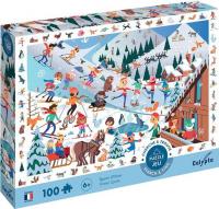 Пазл SentoSphere Зимние виды спорта 7500 (100 эл)