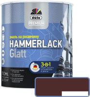 Эмаль Dufa Hammerlack на ржавчину гладкая RAL8017 (750 мл, шоколад)