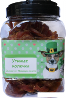 Лакомство для собак O'dog Утиные колечки с мясом утки 750 г