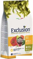 Сухой корм для собак Exclusion Monoprotein Beef Noble Grain для средних пород NGABM03 (3 кг)