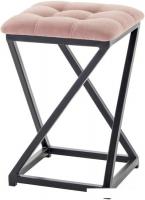 Табурет AMC Comfort 8.1.7 (ткань розовый/черный)