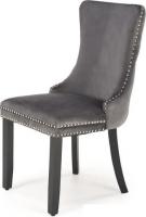 Стул Halmar Alda (серый/черный)