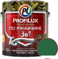 Грунт-эмаль Profilux По ржавчине 3в1 (1.9 кг, зеленый)