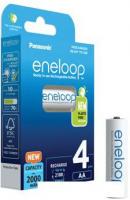 Аккумулятор Panasonic Eneloop AA 2000mAh 4 шт BK-3MCDE/4BE