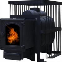 Свободностоящая печь-камин ComfortProm Чугун со стеклом 26 м3
