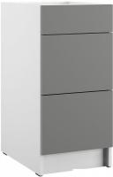 Шкаф напольный ЭлиГард Urban ШСК 40 3Я (дымчатый алмаз, без столешницы)