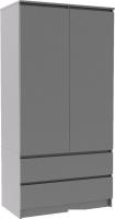 Шкаф распашной ДСВ Мори МШ 900.1 (графит)