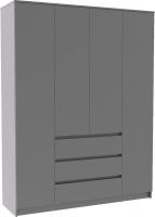 Шкаф распашной ДСВ Мори МШ 1600.1 (графит)