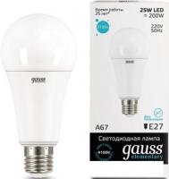 Светодиодная лампочка Gauss A67 25 Вт 4100K 73225