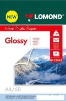 Фотобумага Lomond двухсторонняя глянцевая А4 140 г/м2 50 л 0102095