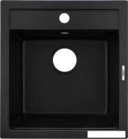 Кухонная мойка ZorG Como 46 (черный оникс)