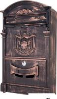 Почтовый ящик Аллюр №4010В (старая медь)