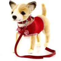 Классическая игрушка Hansa Сreation Чихуахуа в красной майке 6383 (27 см)