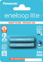 Аккумулятор Panasonic Eneloop Lite AAA 550mAh 2 шт. [BK-4LCCE/2BE]