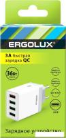 Сетевое зарядное Ergolux ELX-РA02QC-C01