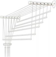 Сушилка для белья Comfort Alumin Лифт универсальное крепление 6x150см (алюминий/белый)