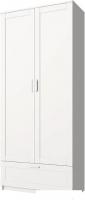 Шкаф распашной Anrex Skagen 2D1S 90x42.2x210 (белый)