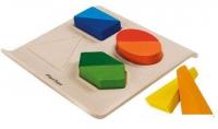 Мозаика/пазл Plan Toys Геометрия формы 5645
