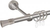 Карниз для штор АС ФОРОС Grace D16Г составной + наконечники Арига (2.8м, сатин)