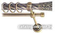 Карниз для штор Lm Decor Византия 066 2р витой 25/16мм (антик, 2м)
