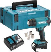 Промышленный фен Makita DHG181RT1J (с 1-им АКБ, кейс)