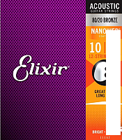 Струны для гитары Elixir Strings 11152 10-47