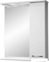 Tivoli Шкаф с зеркалом Прима 60 461776 (правый, белый)