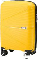 Чемодан-спиннер Pride PP-9702 (S, желтый)