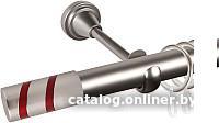 Карниз для штор АС ФОРОС Grace D25Г составной + наконечники Изольда красный (2.8м, сатин)