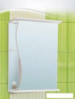 Vako Шкаф с зеркалом Волна 60 (левый)