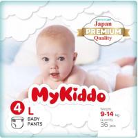 Трусики-подгузники MyKiddo Premium L 9-14 кг (36 шт)
