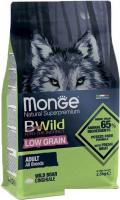 Сухой корм для собак Monge BWild Low Grain All Breeds Adult Wild Boar (для всех пород с мясом дикого