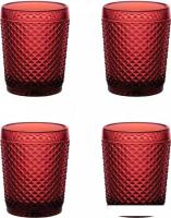 Набор стаканов для воды и напитков Vista Alegre Bicos Red 49000012 (4 шт)