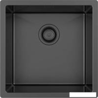 Кухонная мойка ZorG ZRN 4545 Premium PVD Gunblack