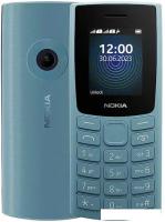 Кнопочный телефон Nokia 110 (2023) Dual SIM TA-1567 (небесно-голубой)