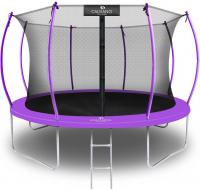 Батут Calviano Inside Master Purple 374 см - 12ft (внутренняя сетка, с лестницей)