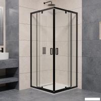 Душевой уголок RGW PA-038B 350803899-14 90x90 (черный/прозрачное стекло)