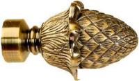 Наконечник для карниза Lm Decor YF032 Шишка 25мм (антик)