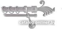 Карниз для штор Lm Decor Кения 023 2р витой 25/16мм (сатин, 1.6м)