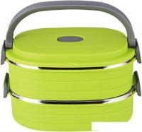Термос для еды BEKKER BK-4362 2x0.9л (зеленый)
