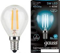 Светодиодная лампочка Gauss E14 5Вт 4100К [105801205]