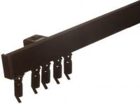 Карниз для штор Lm Decor Премиум Д-2 (4м, черный)