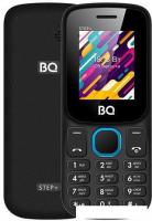 Кнопочный телефон BQ-Mobile BQ-1848 Step+ (черный/голубой)
