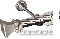 Карниз для штор АС ФОРОС Grace D25К + наконечники Эмпория (1.8м, сатин)